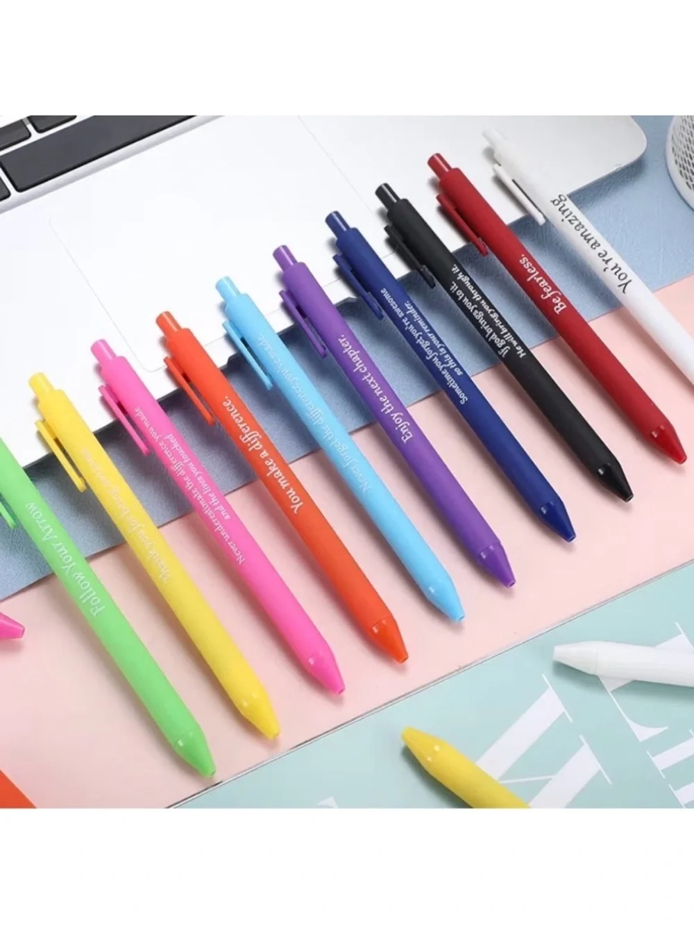 Set of 10 New Inspirational Pens buyers giveaway